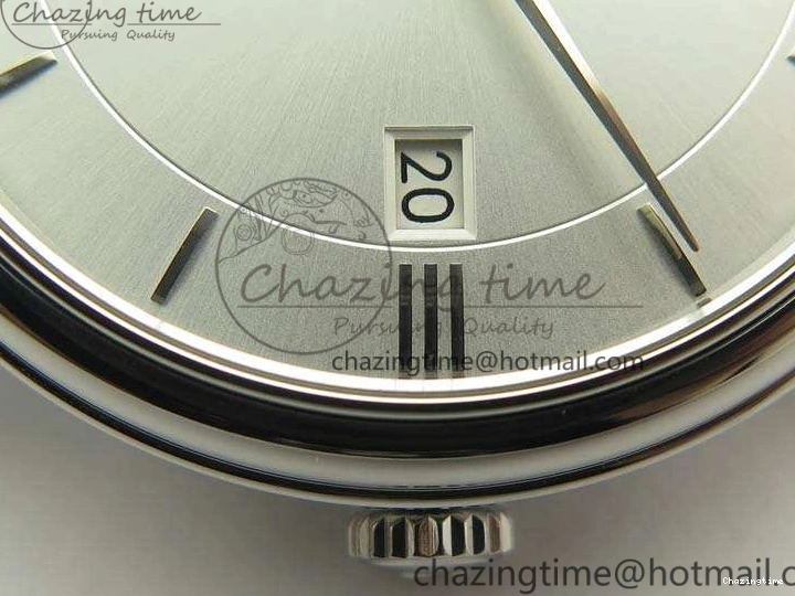 0801 De Ville Prestige Real Power Reserve SS TW 1:1 Best Edition White Dial SS Markers On Leather Strap A Breathable 8095